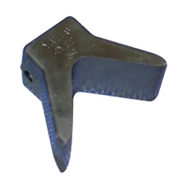 C.H. Yates C.H. Yates 4Y22-3 Black Rubber Molded 'Y' Bow Stop - 2 in. x 2 in. x 0.375 in. 4Y22-3 - main
